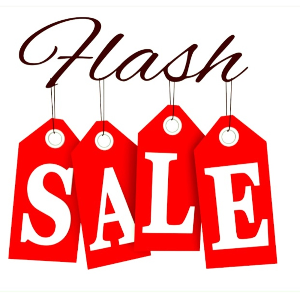 Flash sale!!